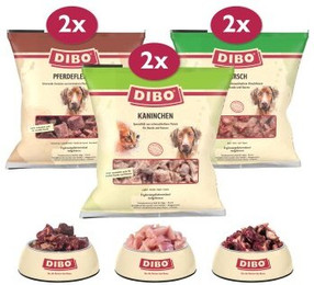Produktbild von DIBO Frostfutter Exklusive Proteine Bundle