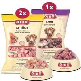 Produktbild von DIBO Frostfutter Geflügel & Lamm Bundle