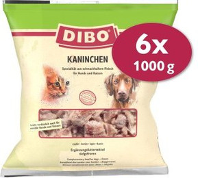 Produktbild von DIBO Frostfutter Kaninchen - 6 x 1 kg