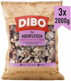 Produktbild von DIBO Frostfutter Kochfleisch Schwein - 3 x 2 kg
