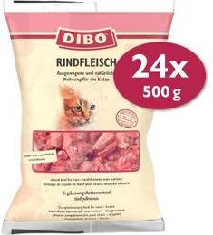 Produktbild von DIBO Frostfutter Rindfleisch - 24 x 500 g
