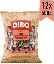 Produktbild von DIBO Frostfutter Rindfleisch - 12 x 500 g
