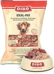 Produktbild von DIBO Ideal Mix Spezialfutter / Frostfutter für Hunde Sparpaket 5 x 2000 Gramm