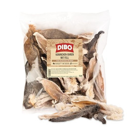 Produktbild von DIBO Kaninchen-Ohren mit Fell - 2 x 250 g