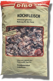 Produktbild von DIBO Kochfleisch Spezialfutter / Frostfutter für Hunde Sparpaket 5 x 2000 Gramm
