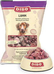 Produktbild von DIBO Lamm Spezialfutter / Frostfutter für Hunde Sparpaket 5 x 2000 Gramm