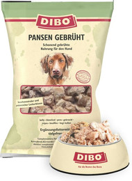 Produktbild von DIBO Pansen gebrüht Spezialfutter / Frostfutter für Hunde Sparpaket 5 x 2000 Gramm