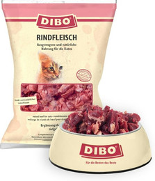 Produktbild von DIBO Rindfleisch Spezialfutter / Frostfutter für Katzen Sparpaket 15 x 500 Gramm