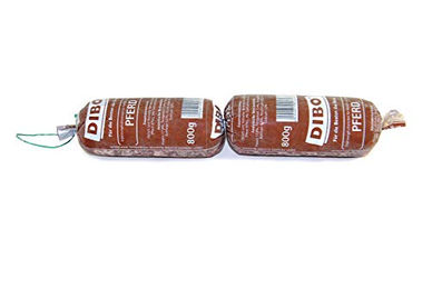 DIBO Tiefkühlwurst Pur Pferd 2 x 400 g – Bild 1 von 3