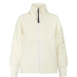 Didriksons Damen Fleecejacke Mella FZ 3 White Foam 44 – Bild 1 von 7