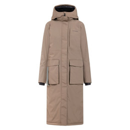 Produktbild von Didriksons Damen Parka Leya Long Mocha Brown