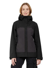 Produktbild von Didriksons Damen Regenjacke Grit Black