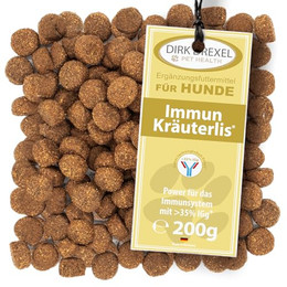 Produktbild von Dirk Drexel Colostrum Immun Kräuterlis Hunde Leckerlis - 100 x 2 g