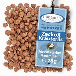 Produktbild von Dirk Drexel ZeckoX Kräuterlis für Katzen - 78 g