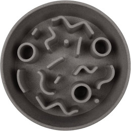 Produktbild von District 70 BAMBOO Anti-Schling Napf grau 17 cm