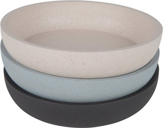 Produktbild von District 70 Bamboo Katzennapf - Dark Grey