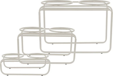 District 70 Butler Futternapfständer - Hund - S - Beige – Bild 1 von 5