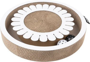 Produktbild von District 70 Kratzspielzeug Bloom weiß