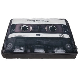 Produktbild von District 70 MIXTAPE Hundekissen - Schwarz