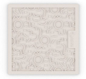 Produktbild von District 70 QUEST Schleckmatte Merengue 20x20 cm