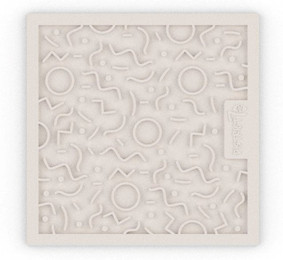 Produktbild von District 70 QUEST Schleckmatte Merengue 28x28 cm