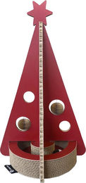 Produktbild von District70 Katzenkratzspielzeug Christmas Tree - Rot