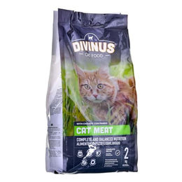 Produktbild von DIVINUS Cat Meat Trockenfutter für ausgewachsene Katzen 2kg