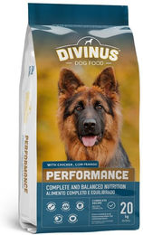 Produktbild von DIVINUS Performance für Deutsche Schäferhunde und aktive Hunde 20 kg