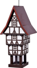 Produktbild von dobar Design Vogelfutterhaus Zuckerhut zum Aufhängen