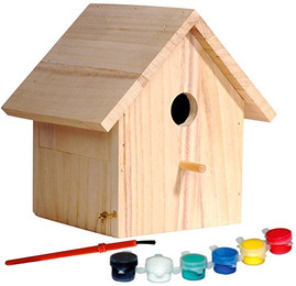 Produktbild von dobar Nistkasten Bastel-Set zum Selberbauen und Bemalen - 1 Stk.