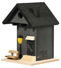 Produktbild von dobar Nistkasten Onkel Bob schwarz