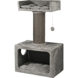 Produktbild von dobar Premium Katzen-Kratzbaum Cozy aus Holz anthrazit