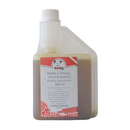 Produktbild von Doby Barfers Omega 3-6-9 Kräuteröl - 500 ml