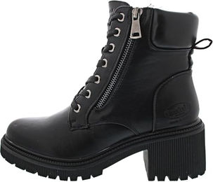 Dockers Damen Stiefelette mit Blockabsatz Schwarz 38 – Bild 1 von 5