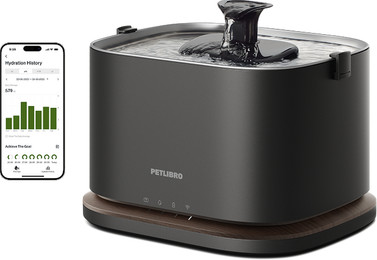 Produktbild von Dockstream 2 Smarter Trinkbrunnen, Schwarz / Schnurlos