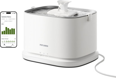 Produktbild von Dockstream 2 Smarter Trinkbrunnen, Weiß / Plug-In