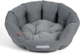 Doctor Bark Hundenest hellgrau M – Bild 1 von 3