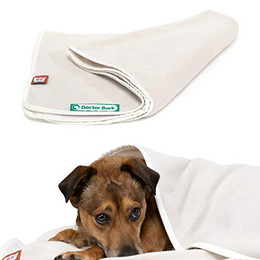 Produktbild von Doctor Bark Kuscheldecke Fleece creme/beige M - 1 Stk.