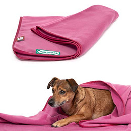 Produktbild von Doctor Bark Kuscheldecke Fleece pink XL - 1 Stk.