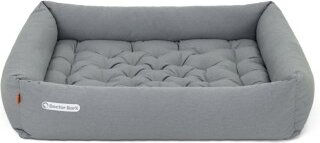Doctor Bark orthopädisches Hundebett hellgrau M – Bild 1 von 3