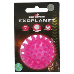 Produktbild von Dog Comets Hundespielzeug Ball Exoplanet rosa Größe M