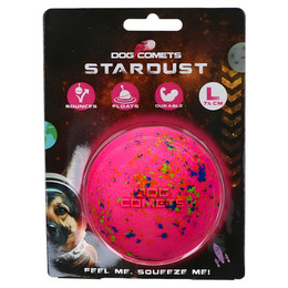 Produktbild von Dog Comets Hundespielzeug Ball Stardust rosa Größe L