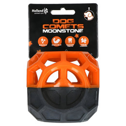 Produktbild von Dog Comets Hundespielzeug Moonstone Snack-Kubus orange