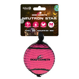 Dog Comets Hundespielzeug Neutron Star rosa Größe M - 6 cm – Bild 1 von 2