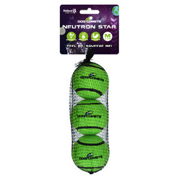Produktbild von Dog Comets Neutron Star Tennisball mit Quietscher