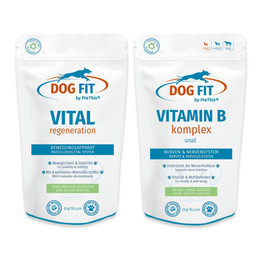 Produktbild von DOG FIT by PreThis VITAL regeneration & VITAMIN B Kombiset für Hunde