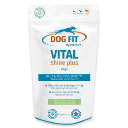 Produktbild von DOG FIT by PreThis® VITAL shine plus Nahrungsergänzung für Hunde