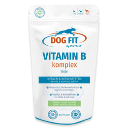 Produktbild von DOG FIT Vitamin-B Komplex für Hunde ab 25kg - 60 Stk.