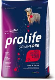 Produktbild von Dog Prolife Grain Free Rind & Kartoffel - 10 kg