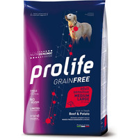 Produktbild von Dog Prolife Grain Free Rind & Kartoffel - 10 kg